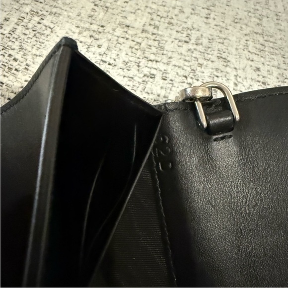 Prada Black and Pink Racing Stud lock wallet on chain - Picture 5 of 7